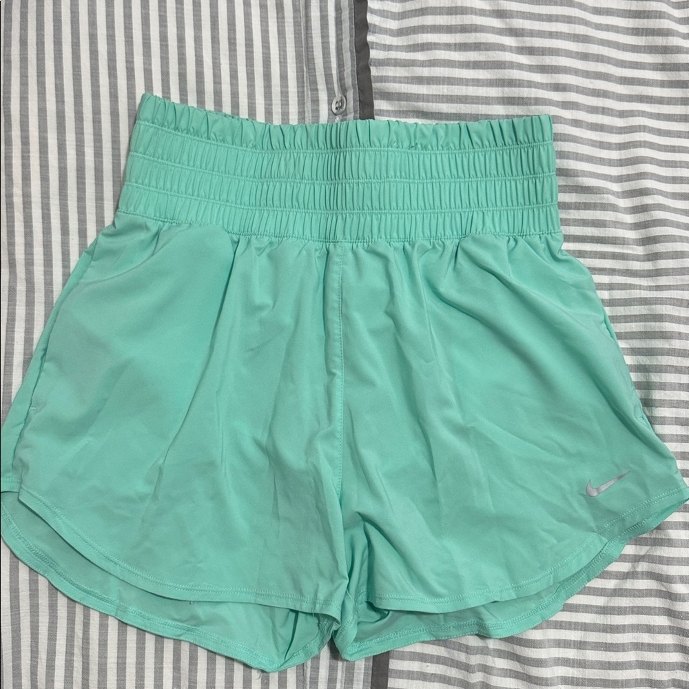 Nike Turquoise Workout Shorts